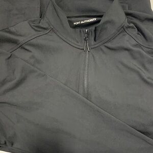Port Authority Charcoal Quarter-Zip Pullover
